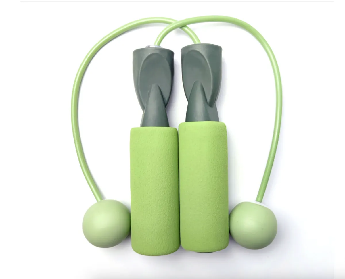 1PC Heavy Cordless Skipping Rope Fitness Jump Rope With Big Ball Sports