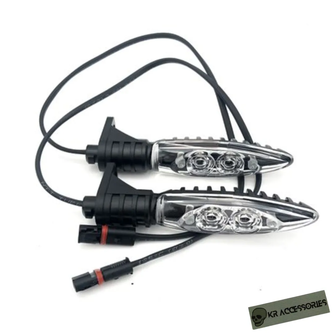 Aftermarket LED Indicator Set for BMW Motorcycles (Front)