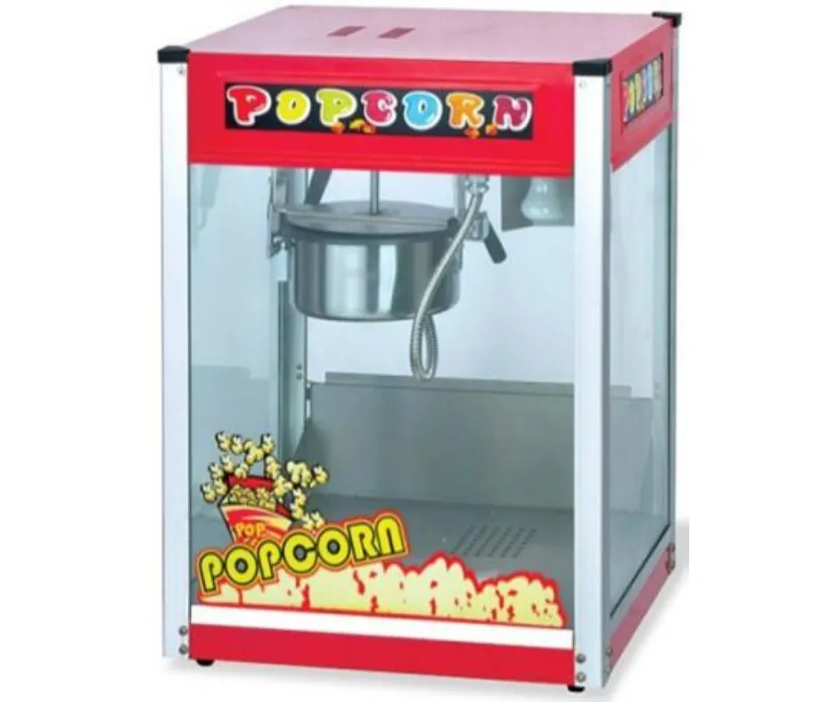 Gatto 8 OZ Popcorn Machine- Heavy Duty Doors