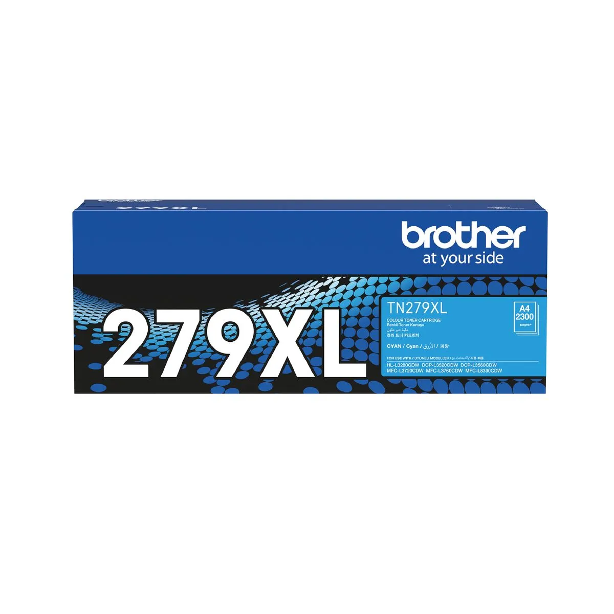Brother TN-279XLC High Yield Yellow Laser Toner