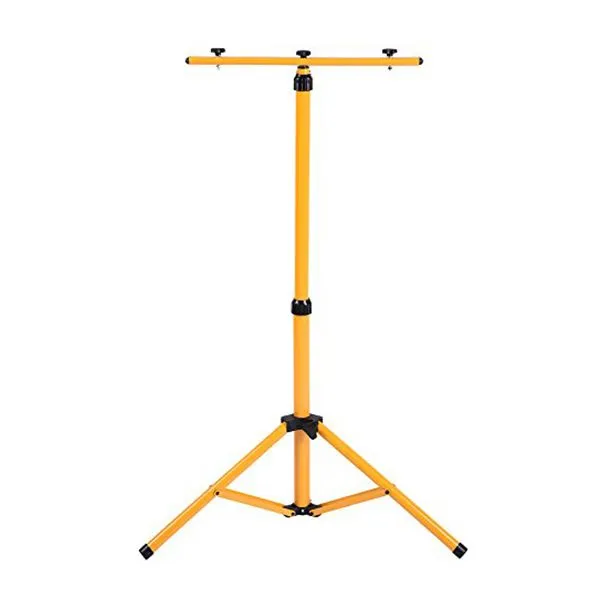 Portable Telescopic Flood Light Stand Adjustable Heavy-Duty Tripod Mount