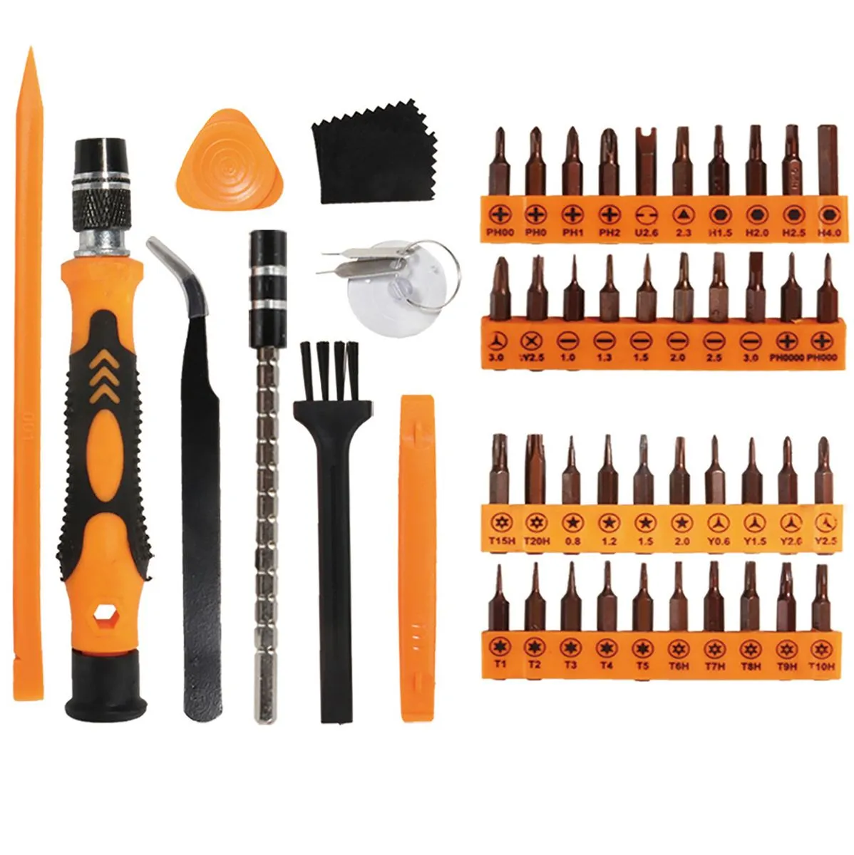 50 Pack Precision Screwdriver Set, Mini Tool Kit with Security