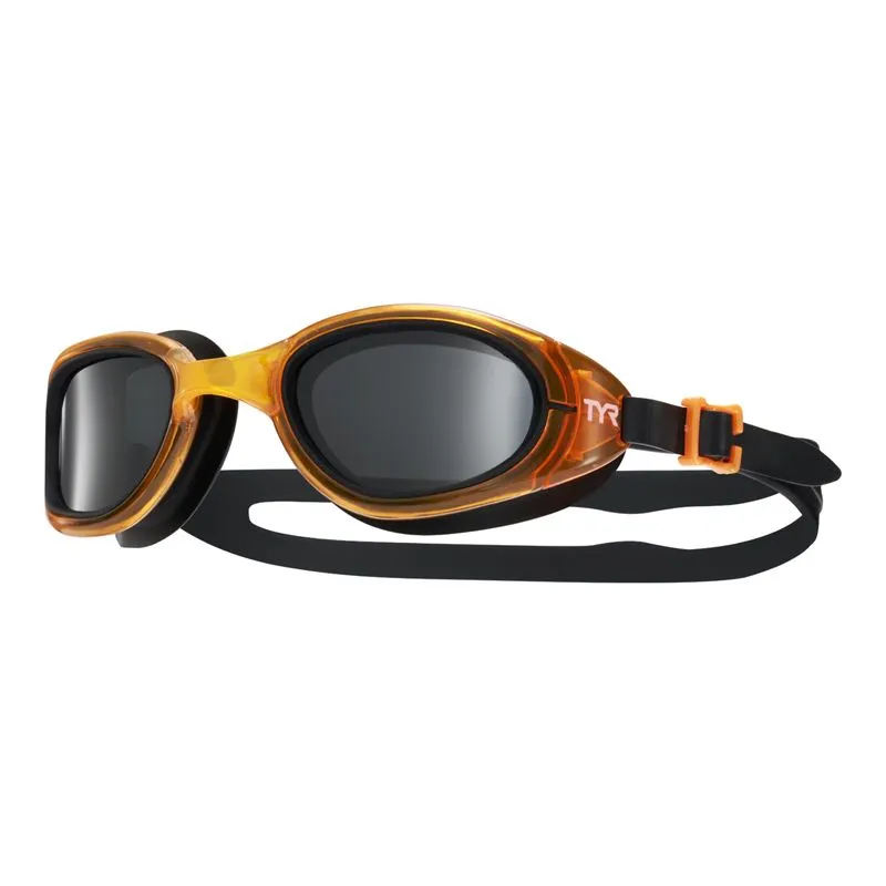 TYR Special Ops 2.0 Polarised Goggles - Smoke/Orange