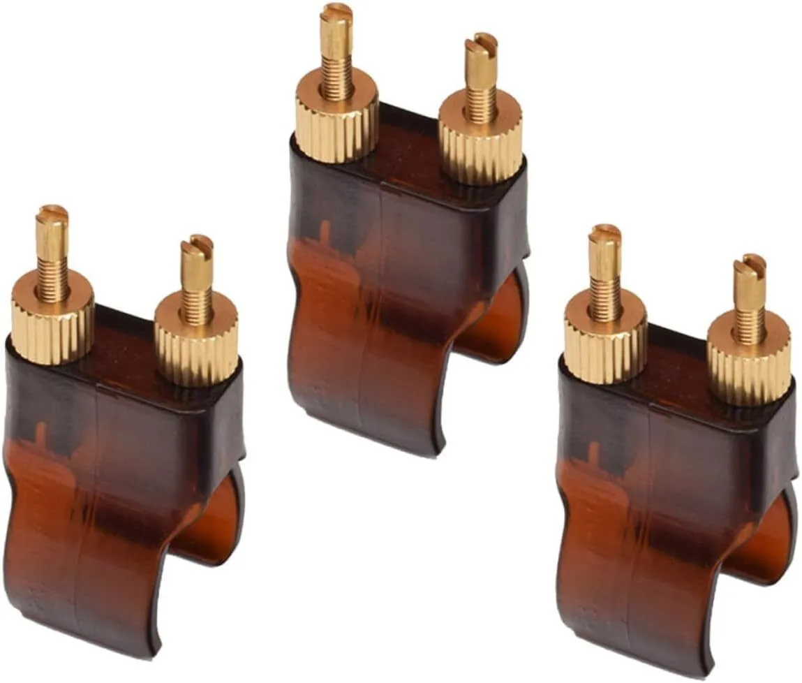 3pcs Erhu Fine Tuners Compact String Adjusters for Improved Sound Quality
