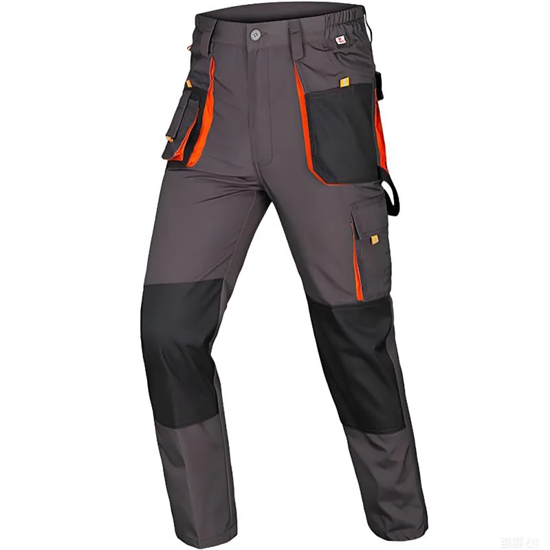 Work Utility Pants Men's Tactical Pants Multi-Pocket Cargo Pants Trousers