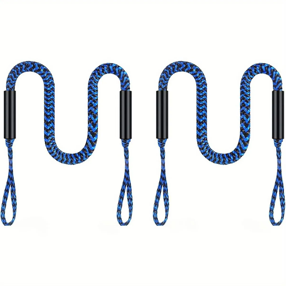 4FT Elastic Bungee Dock Lines for Boats & Watercraft