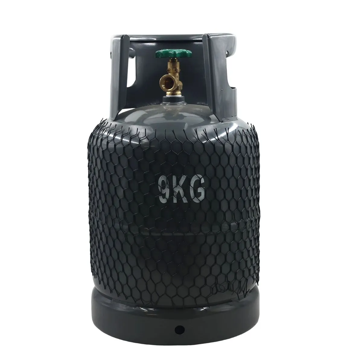 9kg Empty LPG Gas Cylinder - Grey