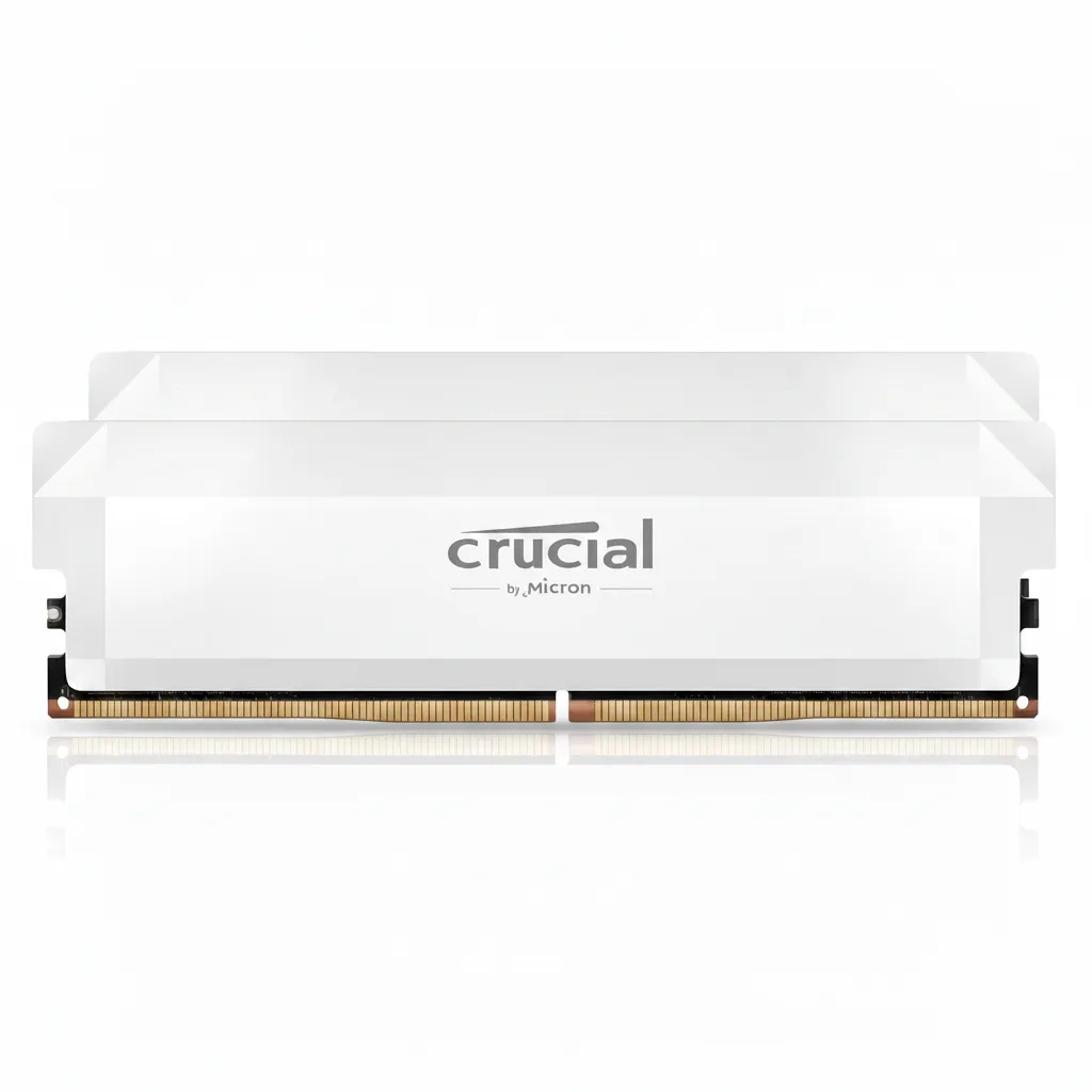 Crucial 16GB DDR5 UDIMM 6000MT/s Desktop Memory Module - 2 Pack