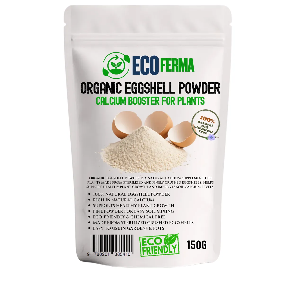 Eggshell Powder - Plant & Soil Power Booster 150g