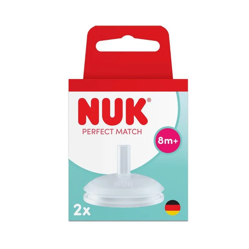 NUK Perfect Match Straw Teat 8 months+
