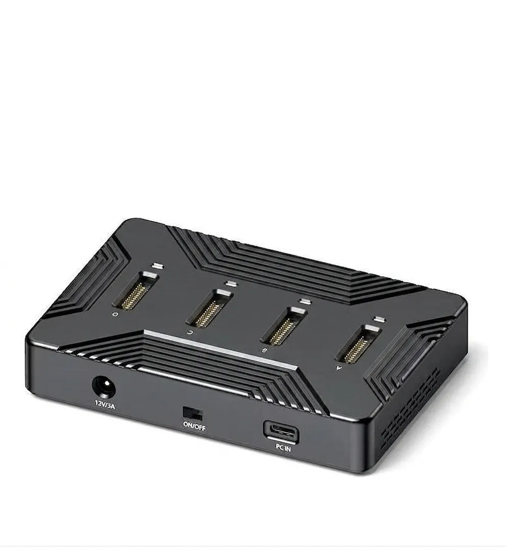 Blueendless Four Bay 2 In 1 M.2 NVMe & SATA SSD Docking Station