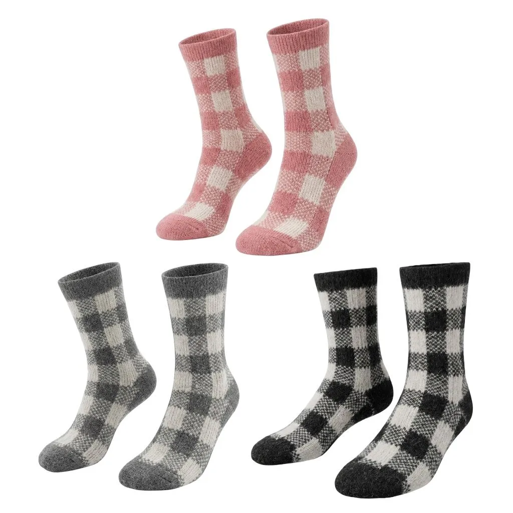 3 Pairs Premium Luxury Soft Cashmere Winter Socks