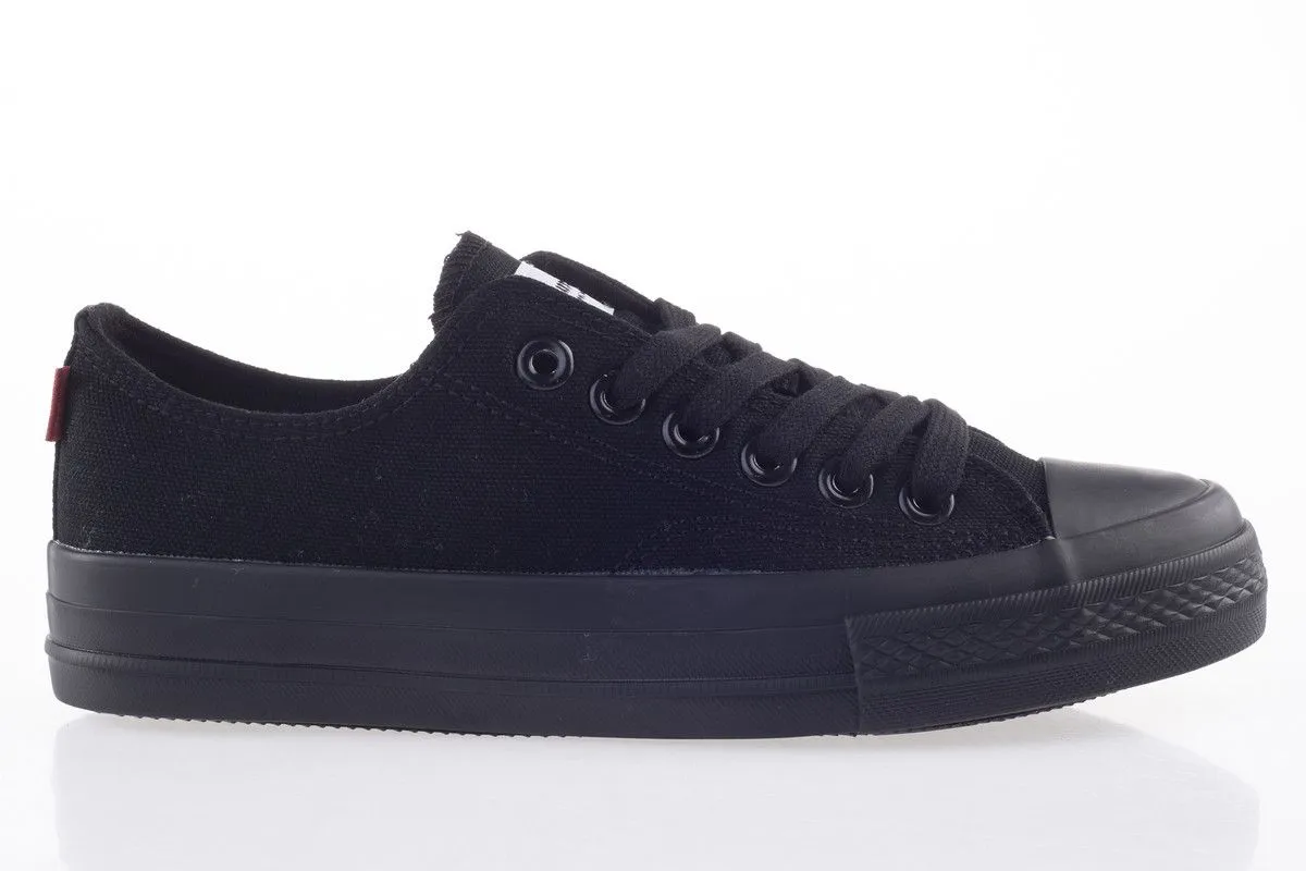 Carrera Women's Low-Cut Classica v3.0 Canvas Sneakers-Black