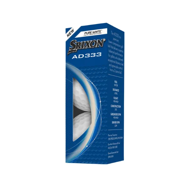 Srixon AD333 Golf Balls - White