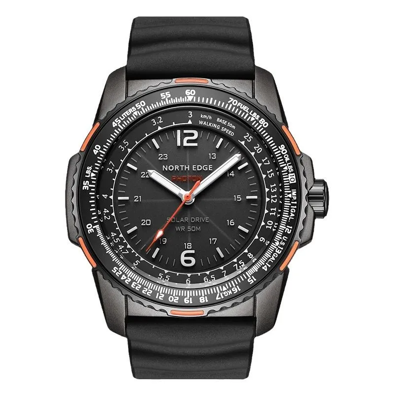 Solar-Powered Sports Watch - Outdoor Sports Electronic Watch
