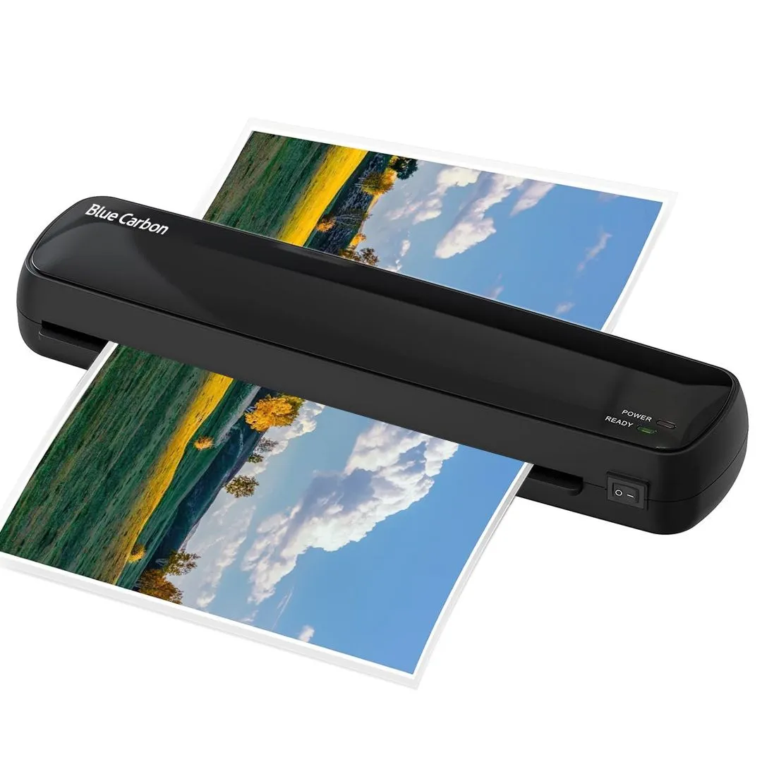 Blue Carbon Laminator A3 Laminating Machine Quick Warm-Up Fast Laminating