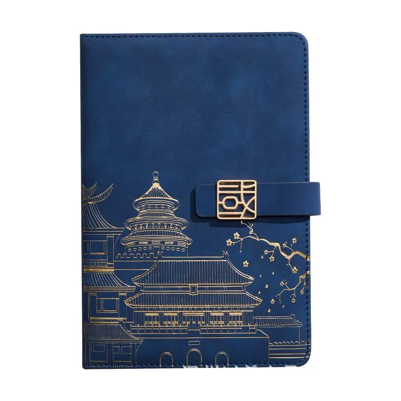 High-end Customized Diary Notebook with National Trend Design