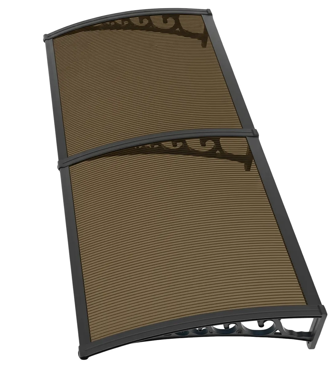 ICE AGE Curved Window Door Awning Canopy 2M X 1M