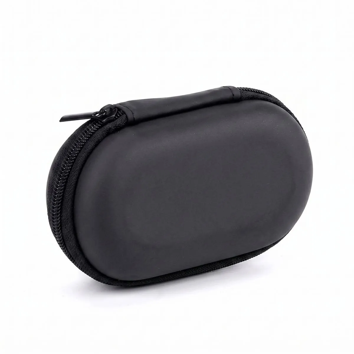Black Portable Storage Case, Shockproof Headphone Protective Case