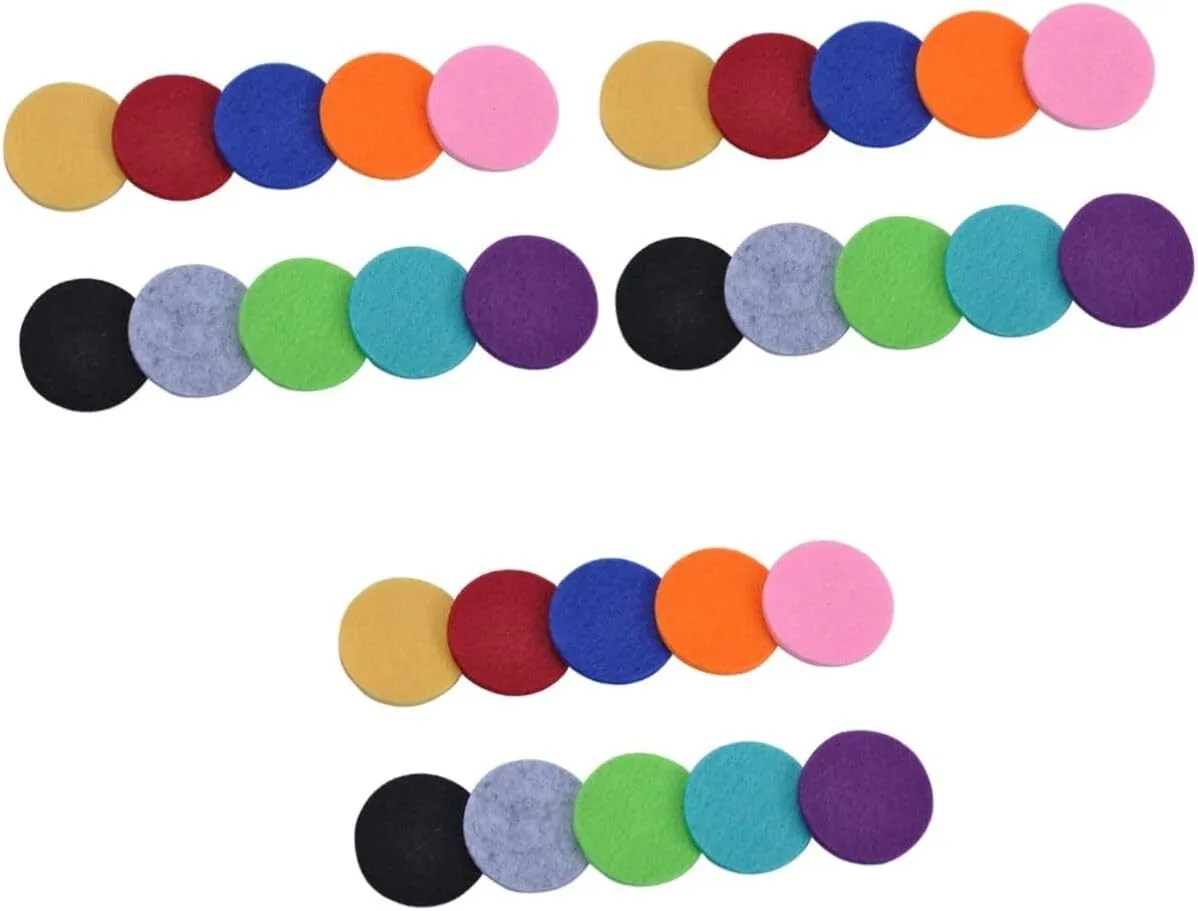 300pcs Diffuser Replacement Felt Mixed Refill Pads for Aromatherapy