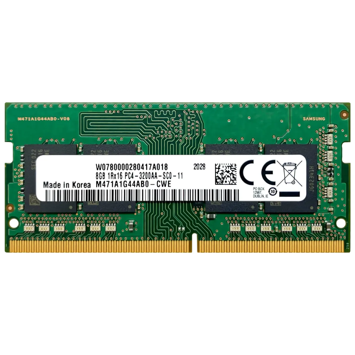 8GB DDR4 3200 MHz SODIMM Laptop Memory RAM