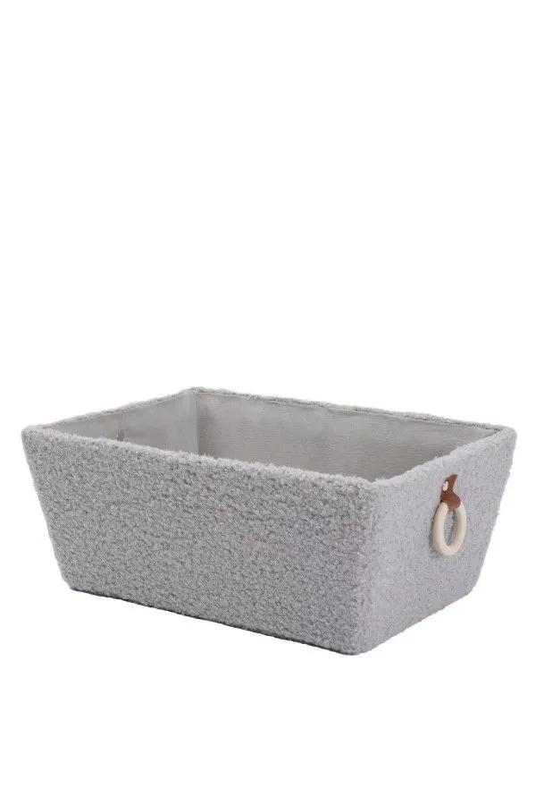 Fabric Basket, L36xw31xh15cm - Grey