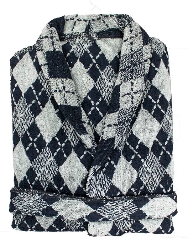 Diamond Terry - Shawl Collar - Bathrobe 05 Piece