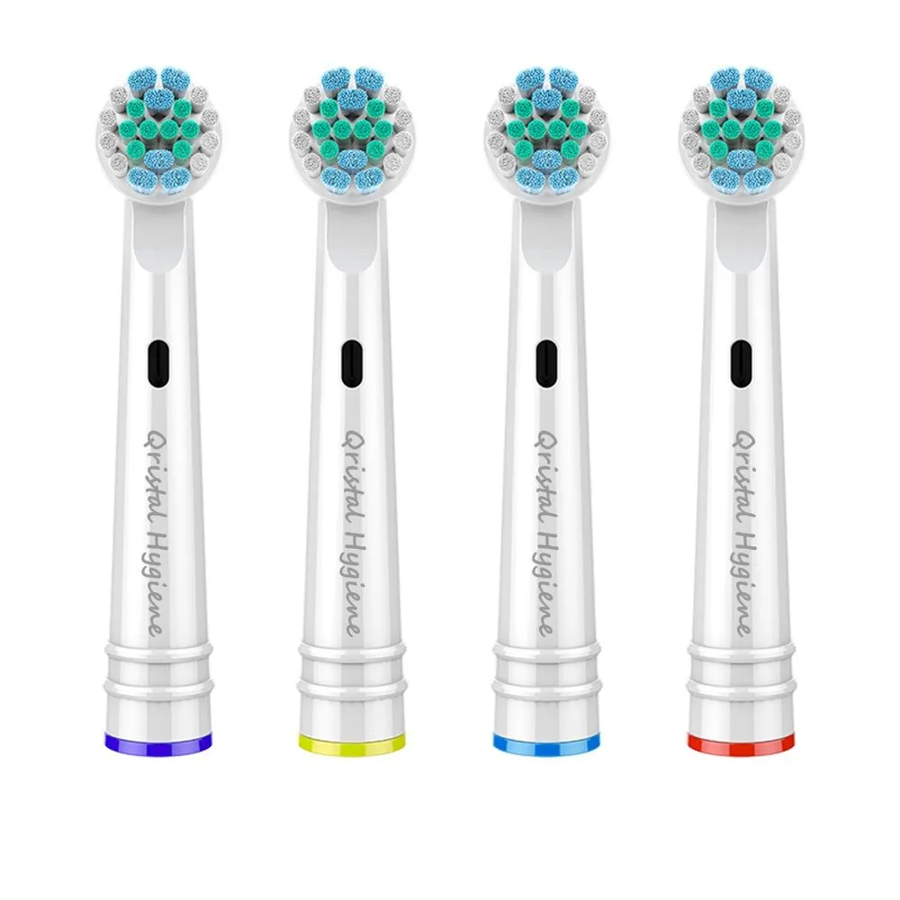 Qristal Hygiene Precision Clean-Compatible with OralB Electric Toothbrushes