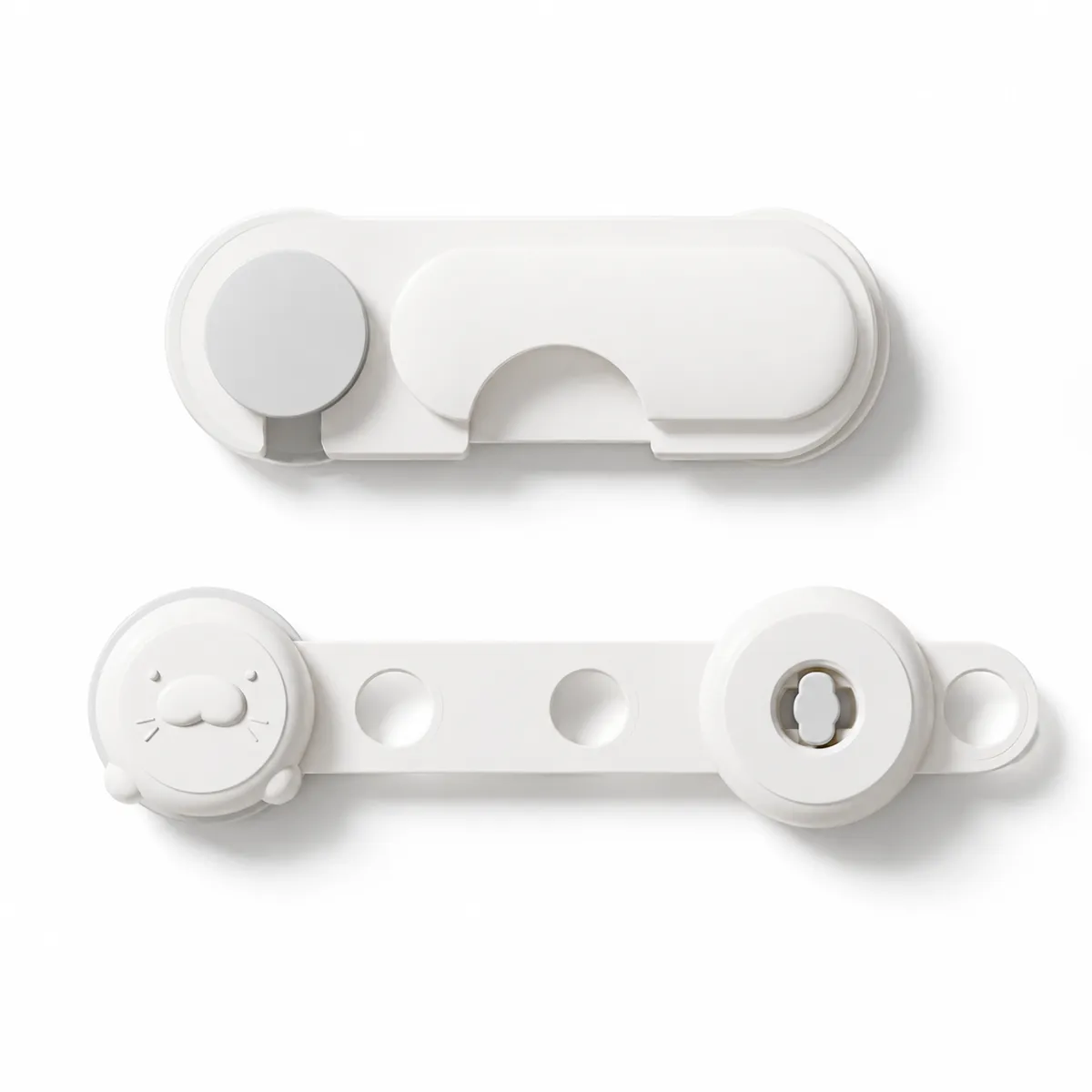 Baby Safety Cabinet Locks, No-Drill Child Proof Latches