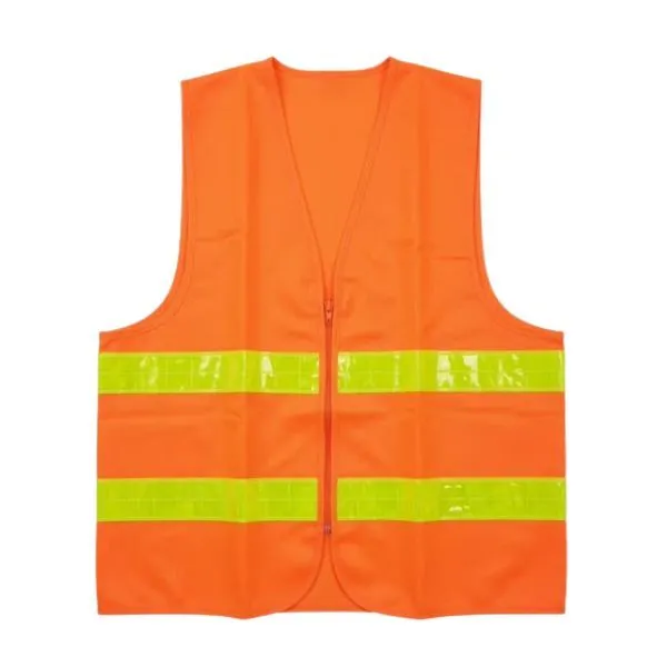 Orange High Visibility Reflective Safety Vest XXL - Hi-Vis Workwear
