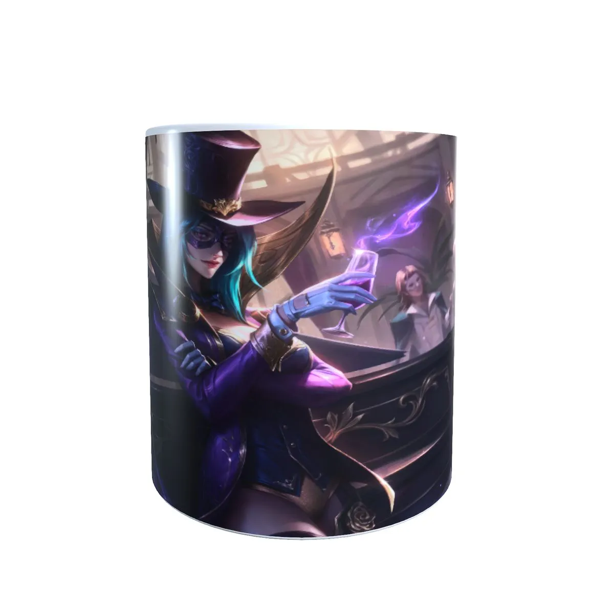 Leblanc Rose Quartz Prestigious Chroma - League of Legends Coffee Mug