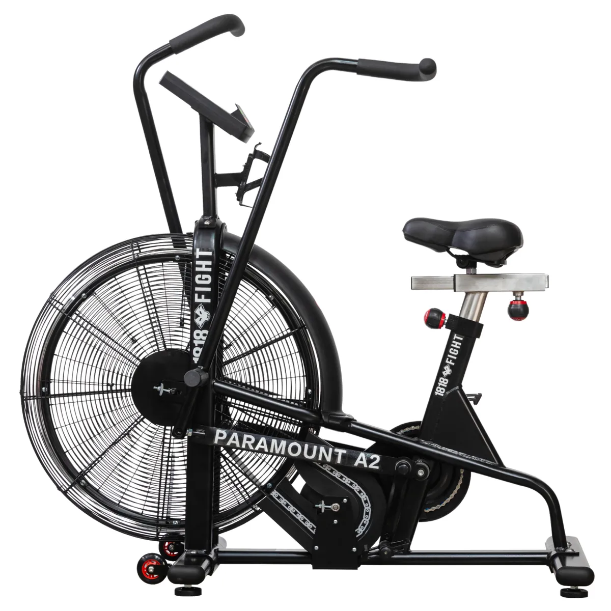 Paramount A2 Air Bike - 1818 Fitness - Black and Silver