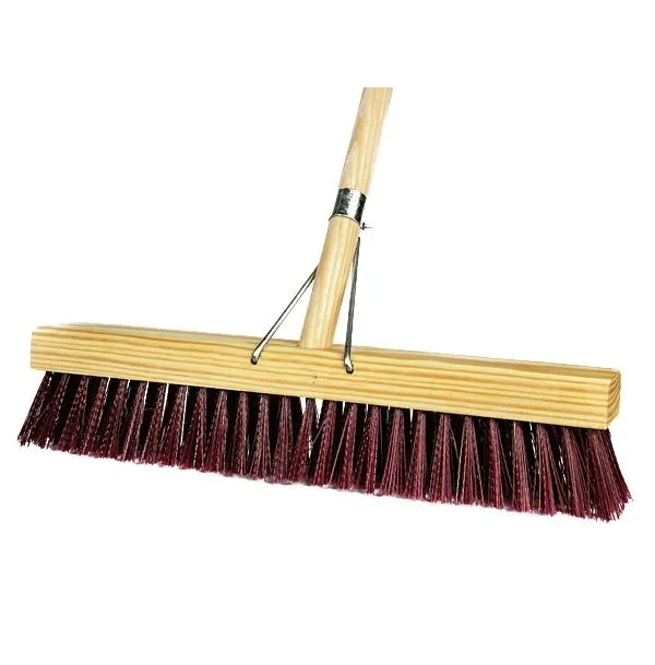 Broom Platform Bristle Firm Hd 24In 600Mm