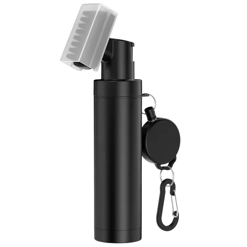 Portable Club Brush for Quick Cleaning, Ideal Golf Accessories for Men