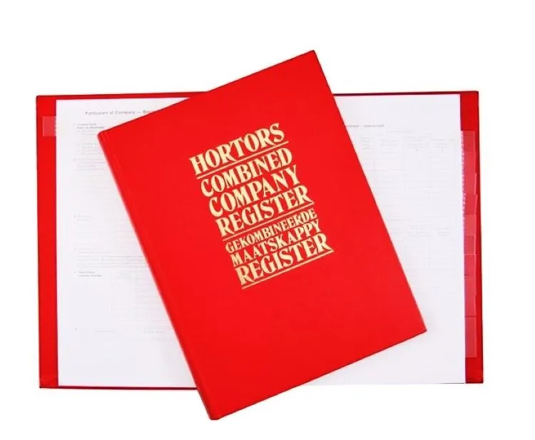 Hortors Combined Company Register & Minutes 3's