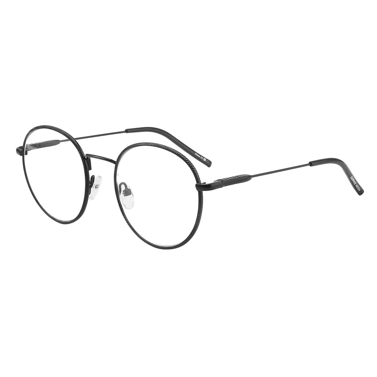 Sophie Moda - Anti-Blue Light Glasses: Costosa - Black