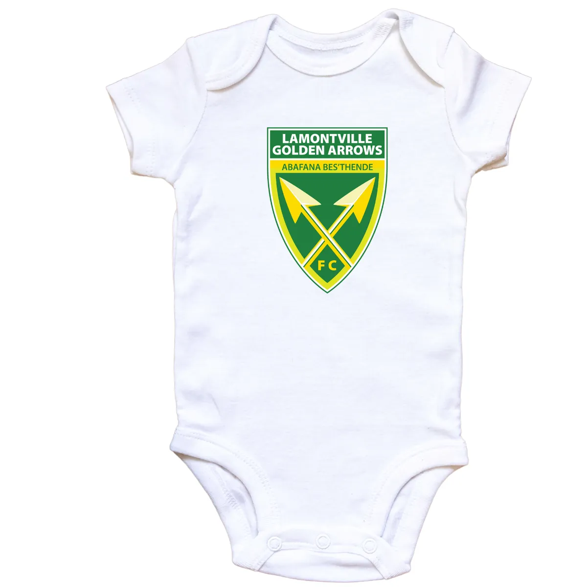 Katz Designs - Baby Vest Golden Arrows