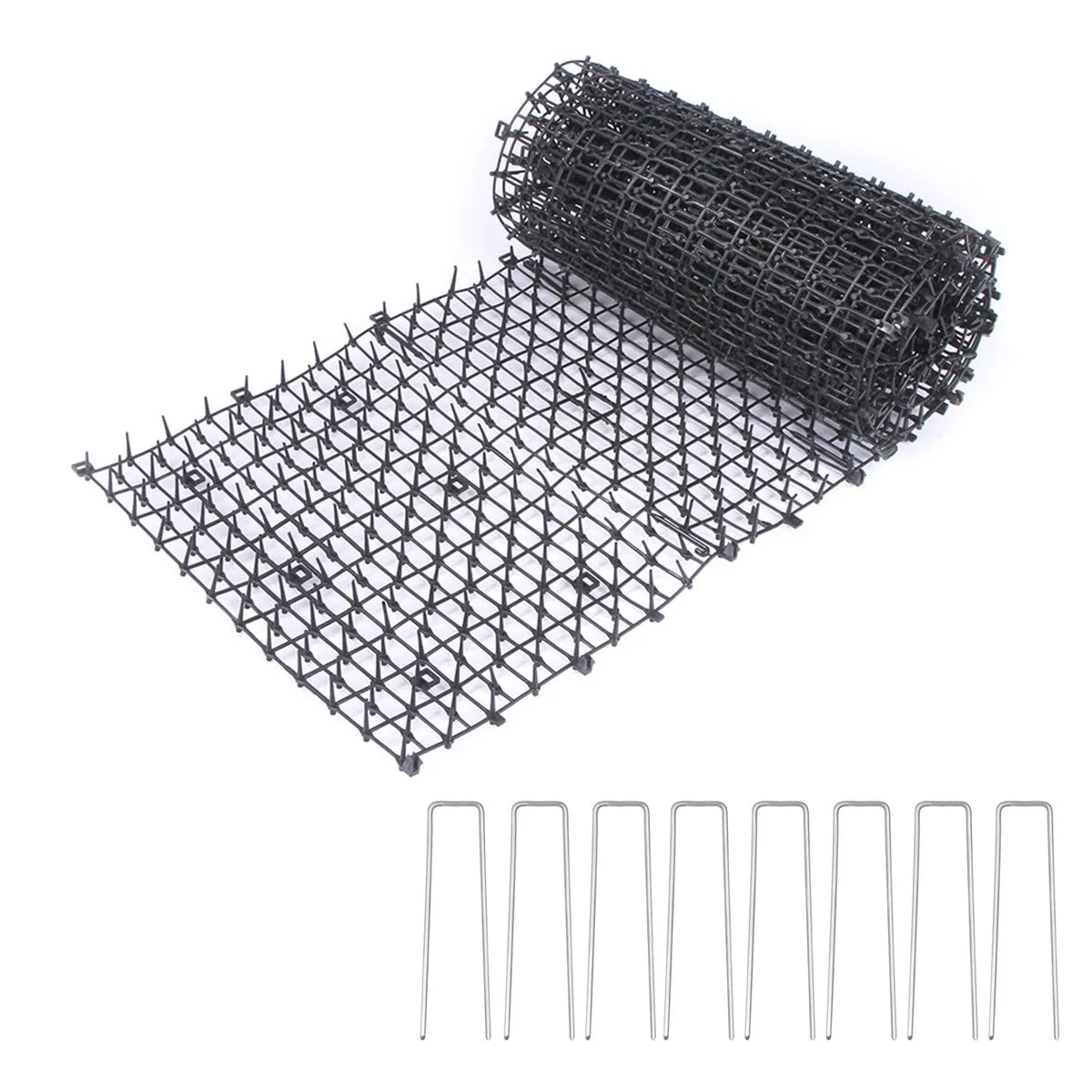 Cat Proof Garden Net Fence Mat compatible with Flower Beds