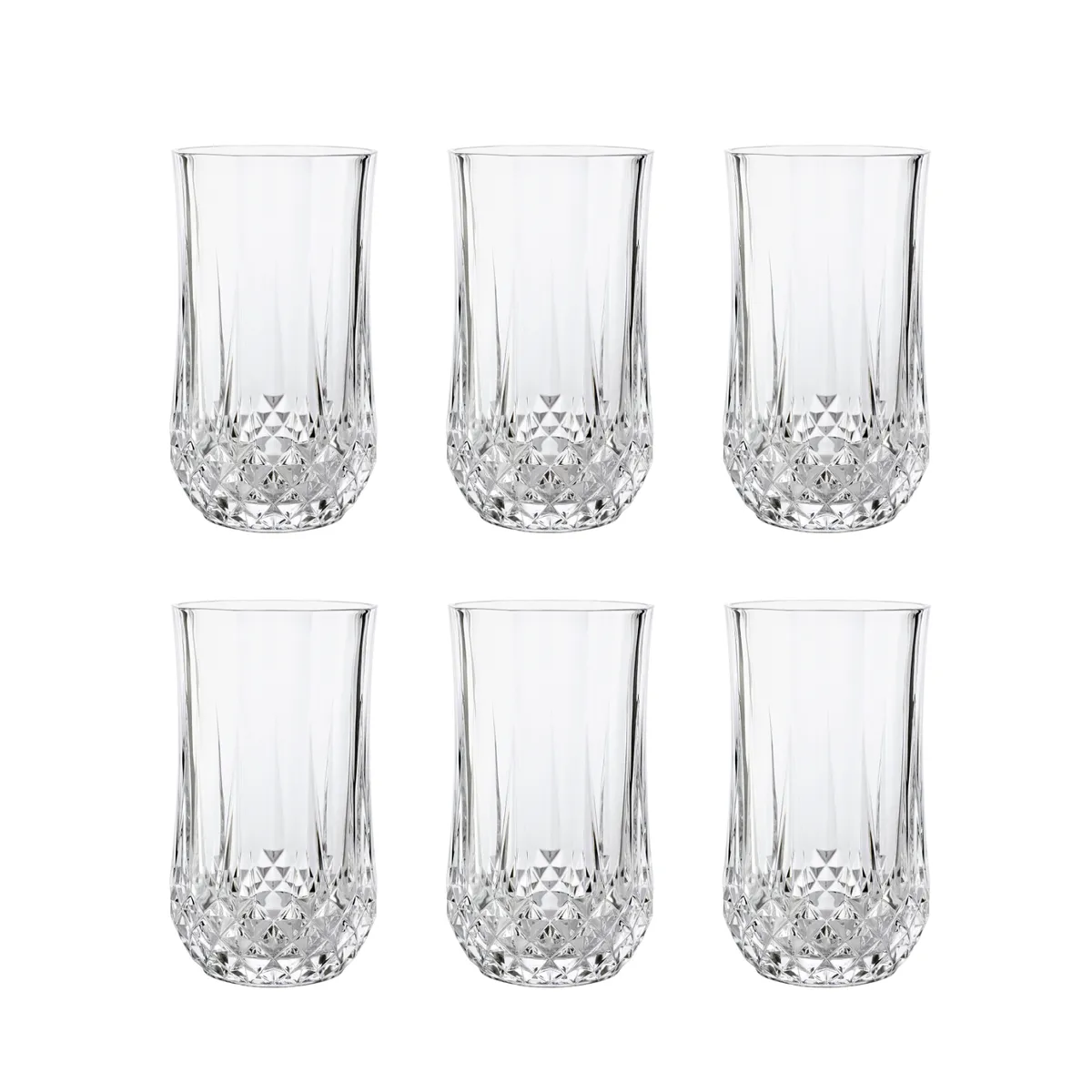 Dream World Crystal Drinking Glasses - Set of 6