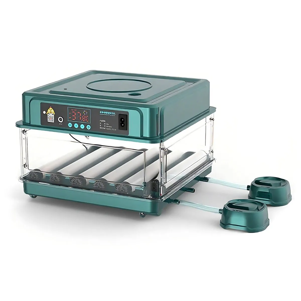 12 Egg Automatic Incubator with Egg Turner Digital Poultry Hatcher