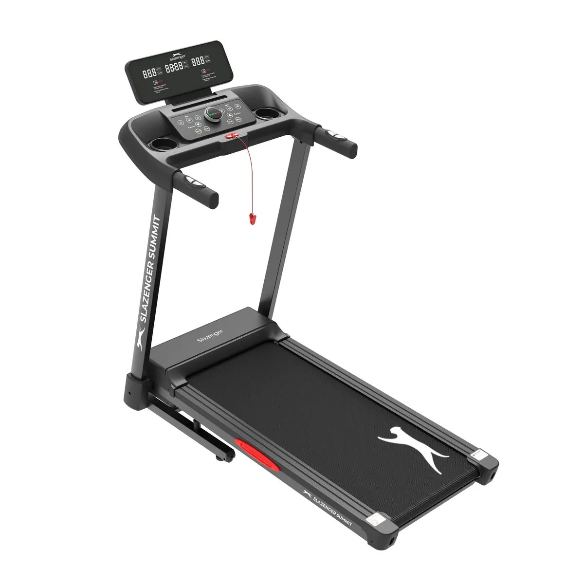 Slazenger Summit Treadmill with Mp3 speakers, Incline & 12 programs