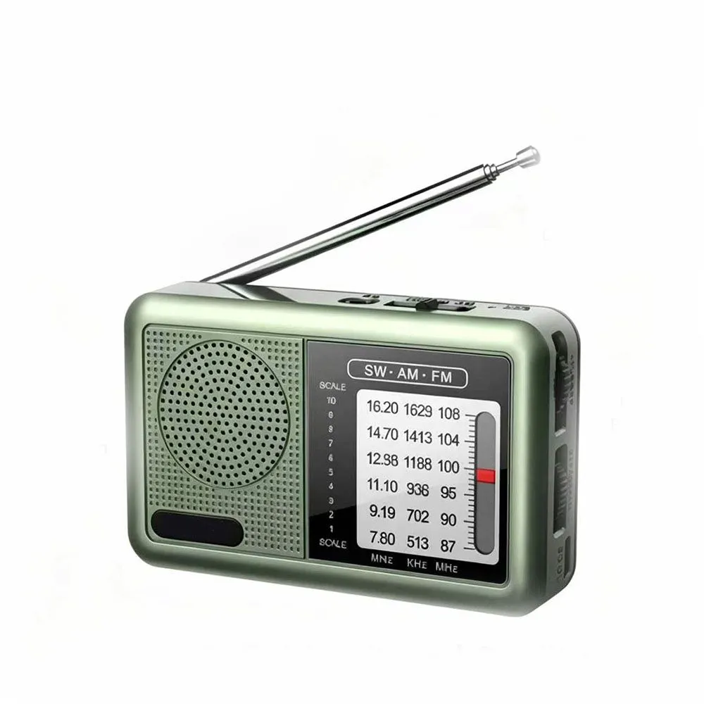 Portable FM/AM Transistor Radio With Loud Speaker 360 Antenna