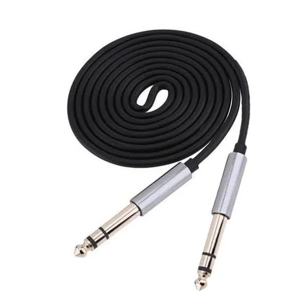 1.5m Flexible Male Audio Cable 6.35mm