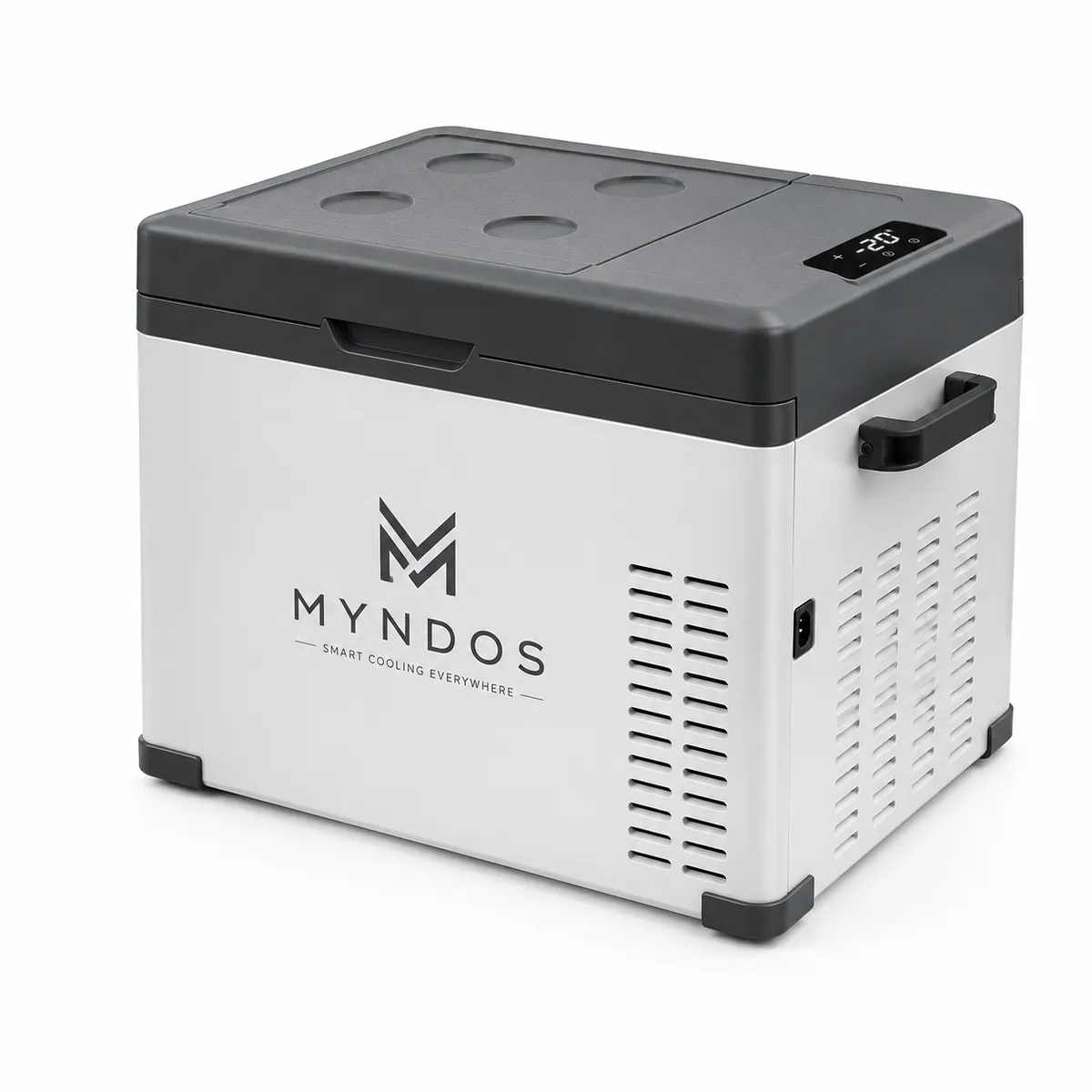 Myndos Portable Travel Fridge for Camping, Car and Outdoor Use