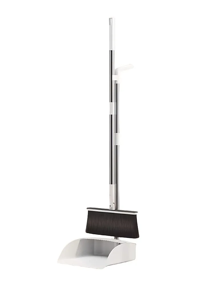 Long Handle Broom and Dustpan Set