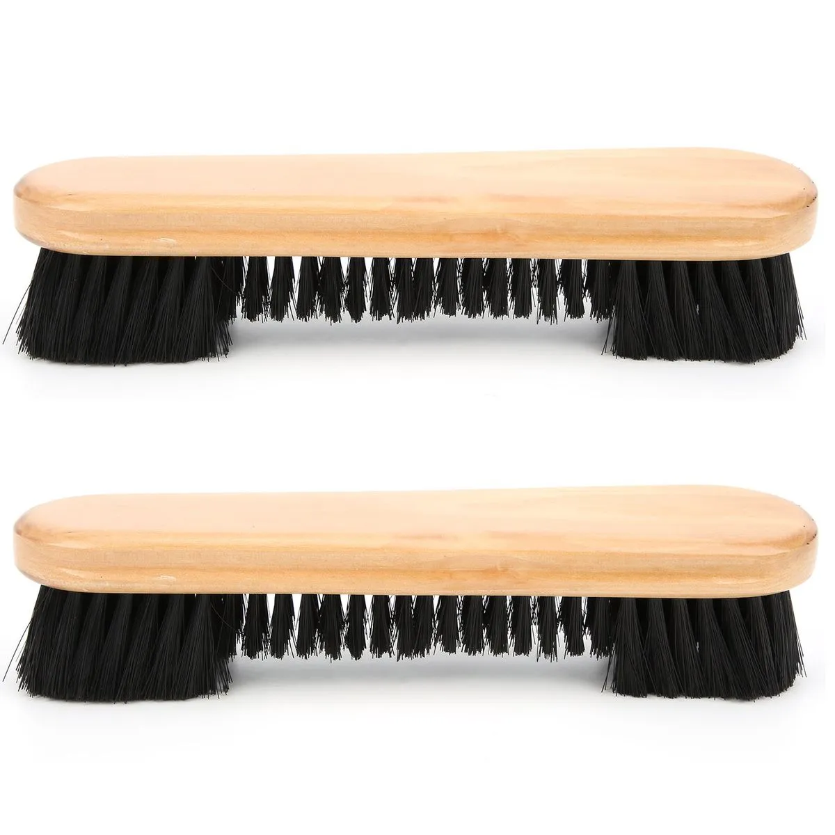 2 Pieces Pool Table Brush Wooden Handle Cleaning Tool