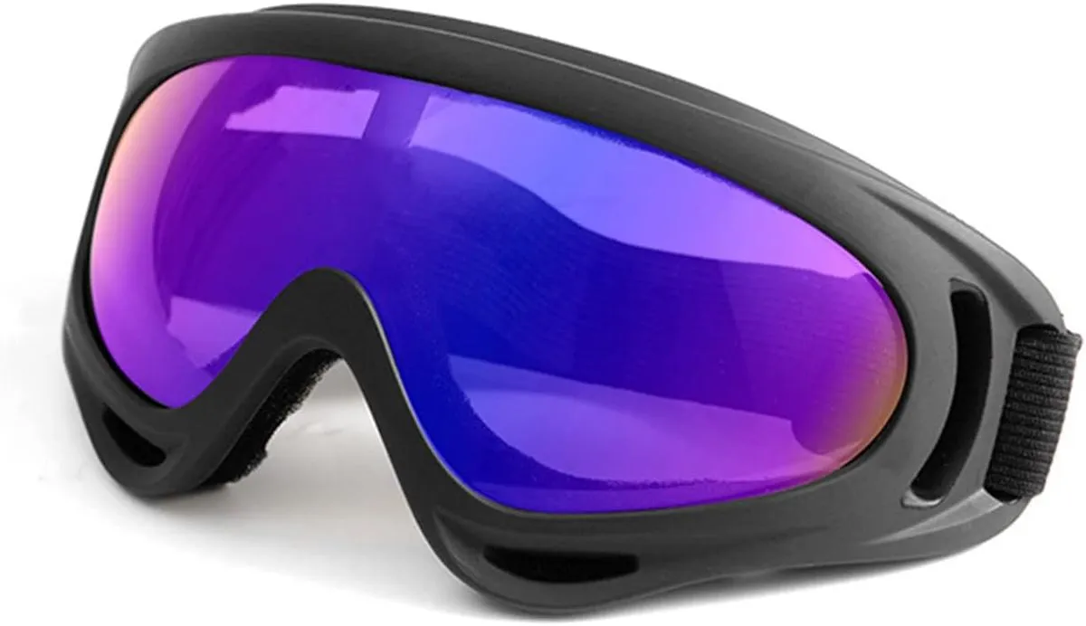 Windproof and Sand-Proof Cross-Country Skiing Goggles - Colourful