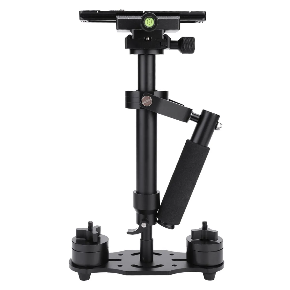 Single-Hand Aluminum Stabilizer for Smartphones and Compact Cameras