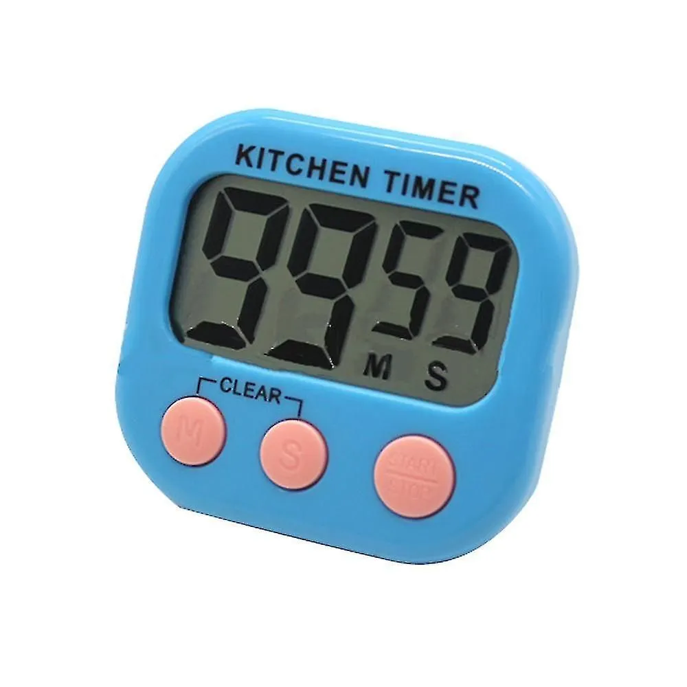 Magnetic Digital Timer Alarm - Blue