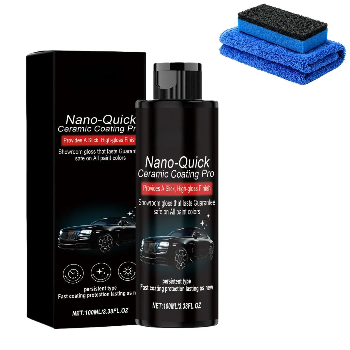 Nano Quick Coat Restores, Nano-Quick Ceramic Coating Pro,